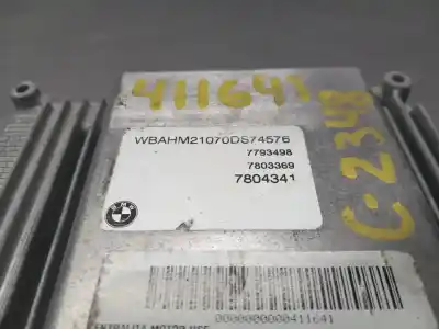 Peça sobressalente para automóvel em segunda mão centralina de motor uce por bmw serie 7 (e65/e66) 730ld 218 cv / 160 kw referências oem iam 0281013500 7803369