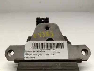 Peça sobressalente para automóvel em segunda mão fechadura do mala por land rover evoque dynamic referências oem iam 01067014002