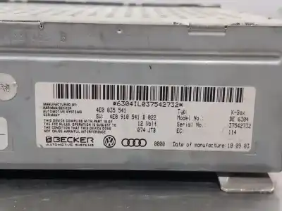 Автозапчастина б/у електронний модуль для audi a8 (4e2) 4.0 tdi quattro посилання на oem iam 4e0035541 4e0910541b  n1.z3.2.2.5