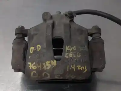 Автозапчасти б/у передний правый тормозной суппорт за kia cee'd fastback (ed) 1.4 ссылки oem iam   n2.z1.9.2.2