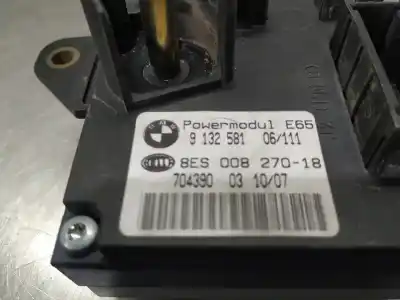 Peça sobressalente para automóvel em segunda mão módulo eletrônico por bmw serie 7 (e65/e66) 730ld 218 cv / 160 kw referências oem iam 9132581 913258106