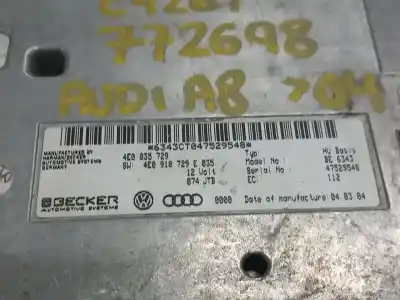 Автозапчастина б/у електронний модуль для audi a8 (4e2) 4.0 tdi quattro посилання на oem iam 4e0035729 4e0910729e  n1.z2.4.2.2