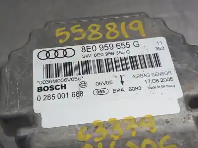 Автозапчастина б/у блок управління подушками безпеки для audi a4 avant (8e) 2.0 tdi посилання на oem iam 8e0959655g 0285001668  n1 z2.4.5.3