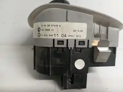 Peça sobressalente para automóvel em segunda mão COMUTADOR DE LUZES por MERCEDES-BENZ CLASE C (W203)  Referências OEM IAM A2035451104  N1.Z1.32.2.A