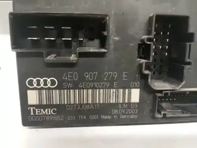 Автозапчастина б/у електронний модуль для audi a8 d3 (4e2, 4e8) 4.2 tdi quattro посилання на oem iam 4e0907279e  n1.z2.4.12.3