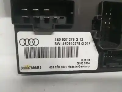 Автозапчасти б/у электронный модуль за audi a8 (4e2) 4.0 tdi quattro ссылки oem iam 4e0907279g  n1.z2.4.12.3