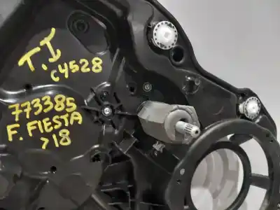 Second-hand car spare part rear left window regulator for ford fiesta (ce1) active 86 cv / 63 kw oem iam references h1bba27001ad