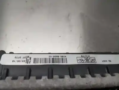 Second-hand car spare part water radiator for ford fiesta (ce1) active 86 cv / 63 kw oem iam references h1bg8005cc