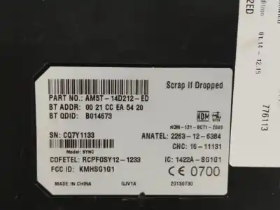 Автозапчастина б/у електронний модуль для ford grand c-max edition посилання на oem iam am5t14d212ed  n1.z2.4.10.2