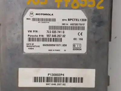 Pezzo di ricambio per auto di seconda mano modulo elettronico per porsche cayenne (typ 9pa) 4.5 v8 turbo cat 450 cv / 331 kw riferimenti oem iam 7l5035741g 99764620702  n1.z2.5.6.0