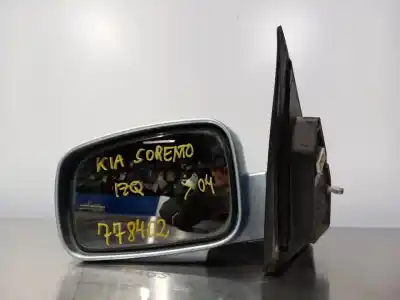 Peça sobressalente para automóvel em segunda mão espelho retrovisor esquerdo por kia sorento kia sorento i (jc) 2002-2011 referências oem iam   n1.z1.15.2.a