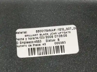 Автозапчастина б/у загальні двері для dodge journey van (jc) 2.0 crd посилання на oem iam   n5.z1.5.16.b