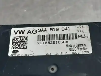 Second-hand car spare part battery control unit for volkswagen passat b7 (362) 1.6 tdi oem iam references 3aa919041