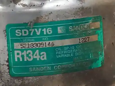 Second-hand car spare part air conditioning compressor for fiat scudo (222) 2.0 jtd familiar (5 asientos) oem iam references sd7v161227  n1.z1.20.4.a
