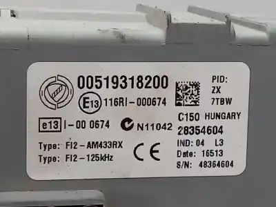 Gebrauchtes Autoersatzteil RELAIS SICHERUNGSKASTEN Multifunktionsrelais zum FIAT 500 CABRIO (150)  OEM-IAM-Referenzen E131000674  N1.Z2.9.4.1