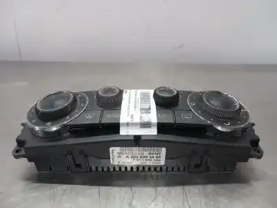 Pièce détachée automobile d'occasion COMMANDE DE CHAUFFAGE / CLIMATISATION pour MERCEDES-BENZ CLASE CLK (W209) COUPE  Références OEM IAM A2038303485  N1.Z2.8.1.3