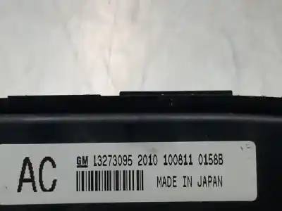 Автозапчастина б/у контроль опалення / кондиціонації для opel insignia a sedán (g09) 2.0 cdti (69) посилання на oem iam 1327309520101  n1.z2.8.2.4