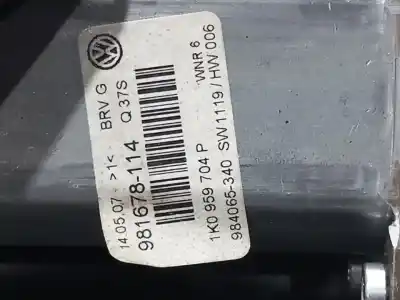 Автозапчастина б/у регулятор скла заднього правого для volkswagen passat b6 variant (3c5) 2.0 tdi 16v посилання на oem iam 3c4839756h  n1.z2.20.13.3.b