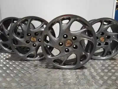 Second-hand car spare part rims set for porsche boxster (typ 986) básico oem iam references r17