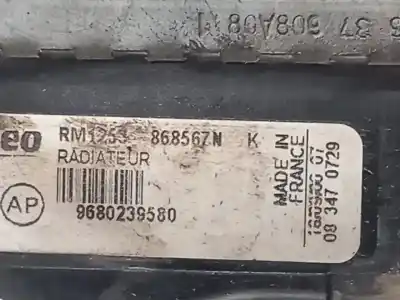 Автозапчастина б/у водяний радіатор для citroen c3 (f desde 11/2001) 1.1 8v посилання на oem iam 9680239580  n2.z1.43.1.2