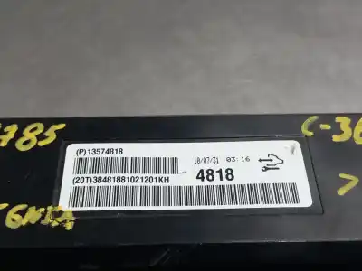 Автозапчастина б/у кондиціонація для opel insignia a sedán (g09) 2.0 cdti (69) посилання на oem iam 13574818