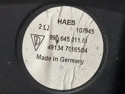 Second-hand car spare part audio system / radio cd for porsche boxster (typ 986) básico oem iam references 99664501101 2752555855