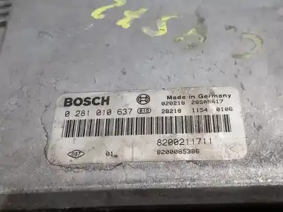 Second-hand car spare part ecu engine control for renault vel satis (bj0) expression oem iam references 0281010637 8200211711  n1.z2.4.4.4