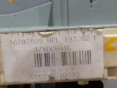 Pezzo di ricambio per auto di seconda mano scatola relè/fusibili per fiat stilo (192) 1.9 jtd cat riferimenti oem iam 46797609 501208530080  n1.z2.9.4.1
