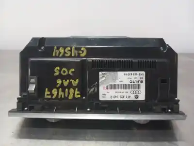 Peça sobressalente para automóvel em segunda mão comando de sofagem (chauffage / ar condicionado)  por audi a6 berlina (4f2) 3.0 tdi quattro referências oem iam 4f1820043r  n1.z2.8.8.4
