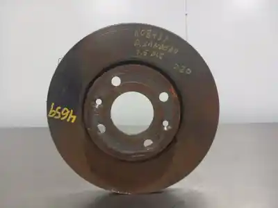 Peça sobressalente para automóvel em segunda mão disco de travão dianteiro por dacia sandero stepway comfort referências oem iam 