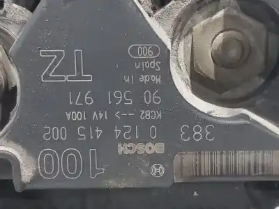 Pezzo di ricambio per auto di seconda mano ALTERNATORE per OPEL ASTRA G BERLINA  Riferimenti OEM IAM 0124415002 90561971  N1.Z1.37.1.M