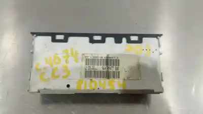 Second-hand car spare part multifunction display for citroen c3 pluriel 1.4 oem iam references 9647409477  n1.z2.8.6.3.m