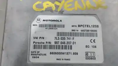 Автозапчастина б/у електронний модуль для porsche cayenne (9pa) s 4.5 посилання на oem iam 7l5035741f 99764620101  n1.z2.5.6.0.a