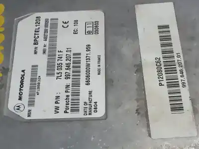 Автозапчасти б/у электронный модуль за porsche cayenne (9pa) s 4.5 ссылки oem iam 7l5035741f 99764620101  n1.z2.4.9.2