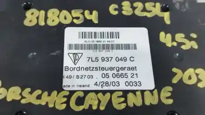 Pezzo di ricambio per auto di seconda mano modulo elettronico per porsche cayenne (9pa) s 4.5 riferimenti oem iam 7l5937049c  n1.z2.5.6.0.a