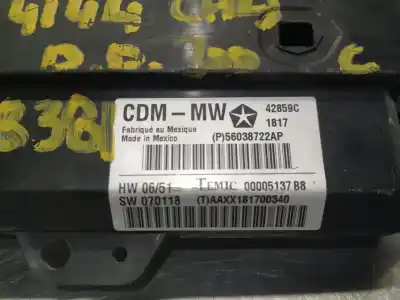 Second-hand car spare part comfort module for chrysler 300 c 3.0 crd oem iam references sw070118 56038722ap