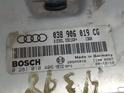 Автозапчасти б/у блок управления двигателем за audi a4 b6 (8e2) 1.9 tdi ссылки oem iam 038906019cg 0281010406  n1 z2.4.5.4