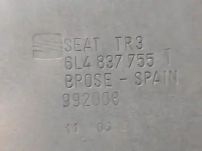 Pezzo di ricambio per auto di seconda mano alzacristalli anteriore sinistro per seat cordoba berlina (6l2) bbz riferimenti oem iam 6l483775t  