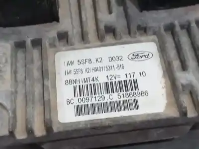 Автозапчасти б/у блок управления двигателем за ford ka (ccu) titanium ссылки oem iam 51868986  n2.z1.1.29
