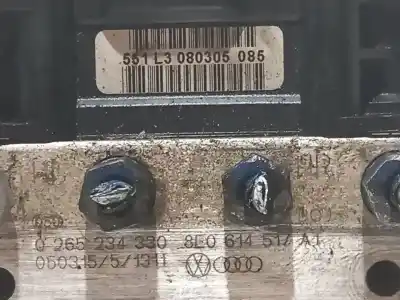 Piesă de schimb auto la mâna a doua ABS pentru AUDI A4 BERLINA (8E)  Referințe OEM IAM 8E0910517B 8E0614517AT 0265950468 0265234330  N2.Z1.18.2.3