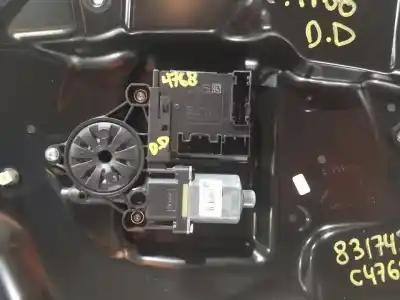 Second-hand car spare part passenger side right window regulator for vw passat b7 (362) 2.0 tdi oem iam references 929909100  n1.z2.19.2.3