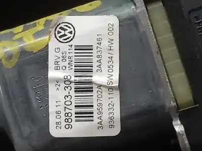 Автозапчастина б/у регулятор вікна передній лівий для vw passat b7 (362) 2.0 tdi посилання на oem iam 929908100  n1.z2.19.2.3