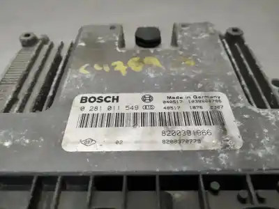 Автозапчасти б/у БЛОК УПРАВЛЕНИЯ ДВИГАТЕЛЕМ за RENAULT SCENIC II  ссылки OEM IAM 8200391966 0281011549  N1.Z2.4.4.4