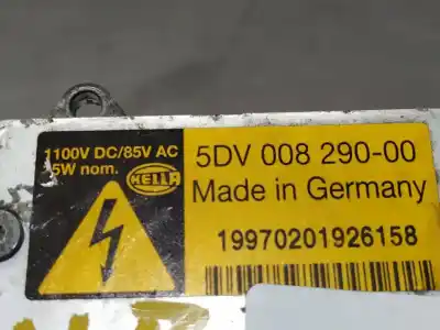 Second-hand car spare part xenon headlights control unit  for audi a6 c6 (4f2) 2.7 tdi oem iam references 5dv00829000 derecha  n2.z1.3.28