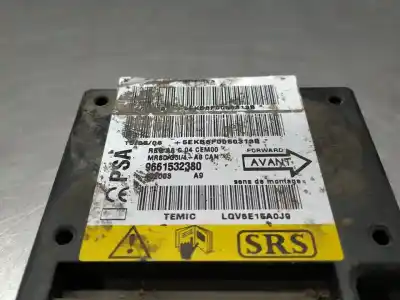 İkinci el araba yedek parçası HAVA YASTIGI KONTROL ÜNITESI için CITROEN C3 1.4 HDI (68 CV)  OEM IAM referansları 9661532380  N1.Z2.4.3.3