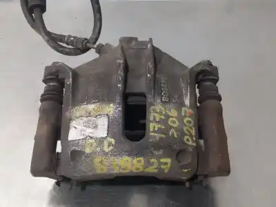 Peça sobressalente para automóvel em segunda mão pinça de travão dianteira direita por peugeot 207 confort referências oem iam 