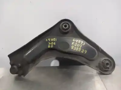 Peça sobressalente para automóvel em segunda mão braço de suspensão inferior dianteiro direito por peugeot 207 confort referências oem iam 