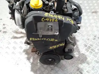 Second-hand car spare part complete engine for renault clio iii confort dynamique oem iam references k9kn764  si.n1.z1.8.1.b