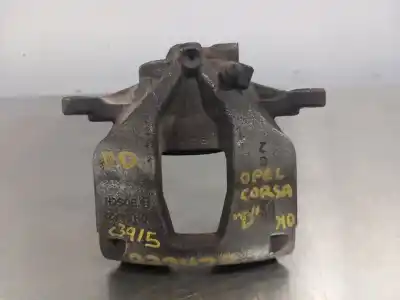 Peça sobressalente para automóvel em segunda mão pinça de travão dianteira esquerda por opel corsa d sport referências oem iam 20h54/22