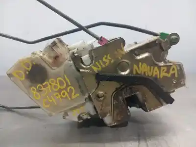Peça sobressalente para automóvel em segunda mão fechadura da porta dianteira direita por nissan pick-up (d22) td doble cabina navara referências oem iam 
